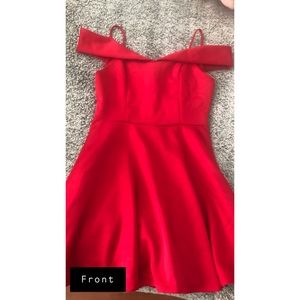 Windsor Red mini dress